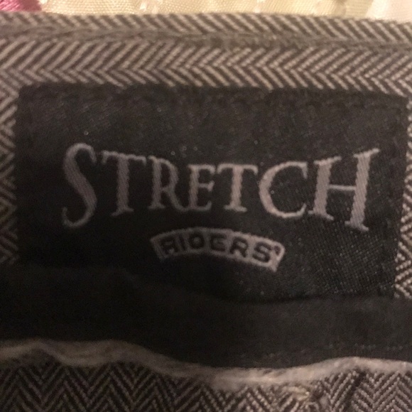 Gray stretch jeanswear pants - Picture 4 of 7